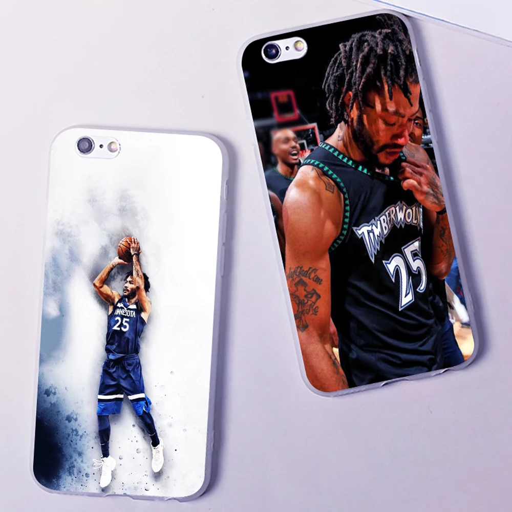 DK Derrick Rose Minnesota жесткий чехол для телефона для iPhone 11 Pro Max 6 7 8plus 5S X XS XR XSMax для samsung s9 s8plus s7 s6