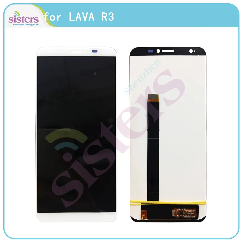 

LCD for LAVA R3 LCD Screen LCD Display For LAVA R3 Touch Screen Digitizer Phone Repair Part Replacement Original Tested Working