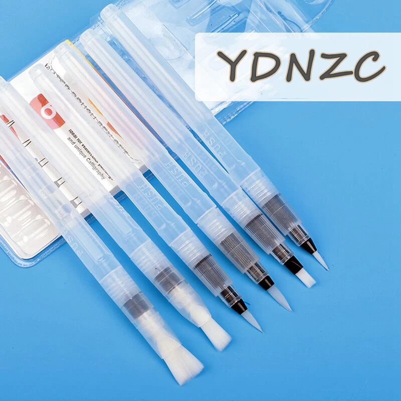 YDNZC 3 шт./компл. многоразовая Цветная кисть для воды набор ручек художественная