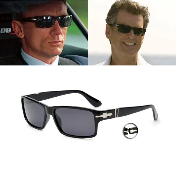 Aprigy Fashion Occhiali da Sole polarizzati Guida Uomo Mission IMPOSSIBLE4 Tom Cruise James Bond Occhiali da Sole 