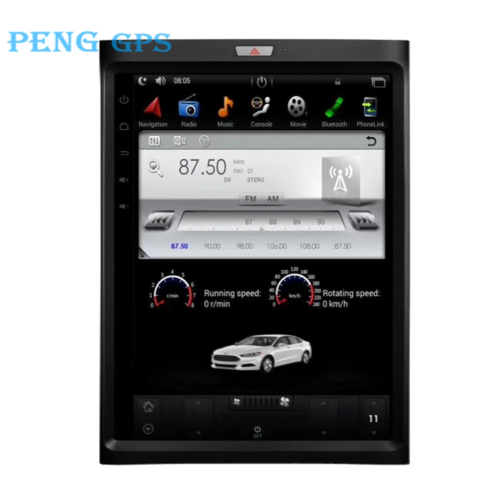 Excellent 17" Tesla Style Car Radio Vertical Screen For For Ford Expedition 2007+ GPS Navigation Tape Recorder Headunit Multimedia Player 6 Excellent 17" Tesla Style Car Radio Vertical Screen For For Ford Expedition 2007+ GPS Navigation Tape Recorder Headunit Multimedia Player 6