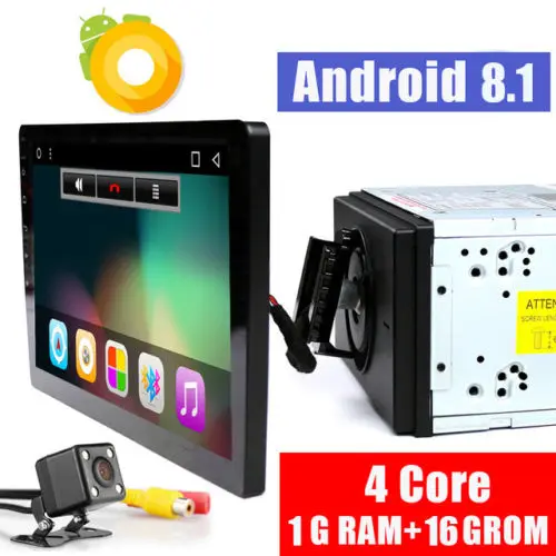 

2 Din Android 8.1 Car Radio GPS Navigation Stereo 10.1'' 2 Din Universal Car Multimedia Player WiFi SWC DVR BT DTV DAB OBD2