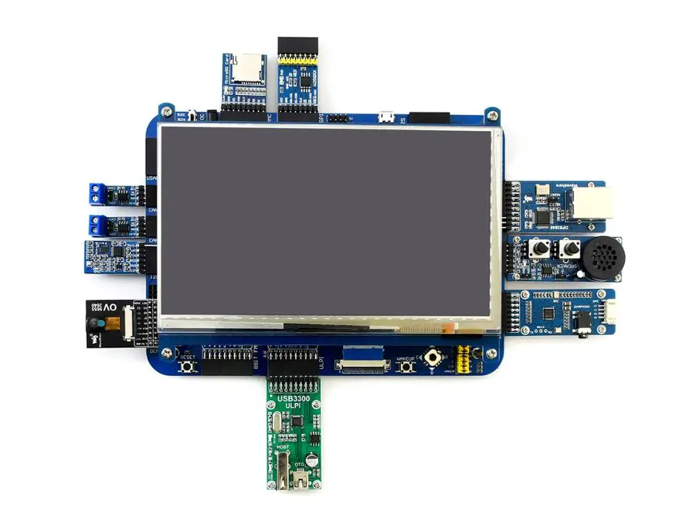 Фоспосылка ительная плата STM32 разработанная для микроконтроллера STM32H743IIT6