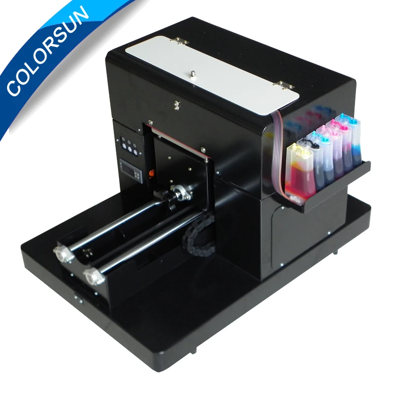 

Multifunctional A4 size flatbed printer machine for print for CD /DVD Cards Phone case/T-shirt/Pen/Plastic printer