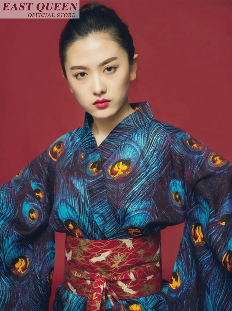 Традиционное японское кимоно платье косплей Женский юката женщины хаори Япония Гейша костюм obi кимоно женщина FF608 A