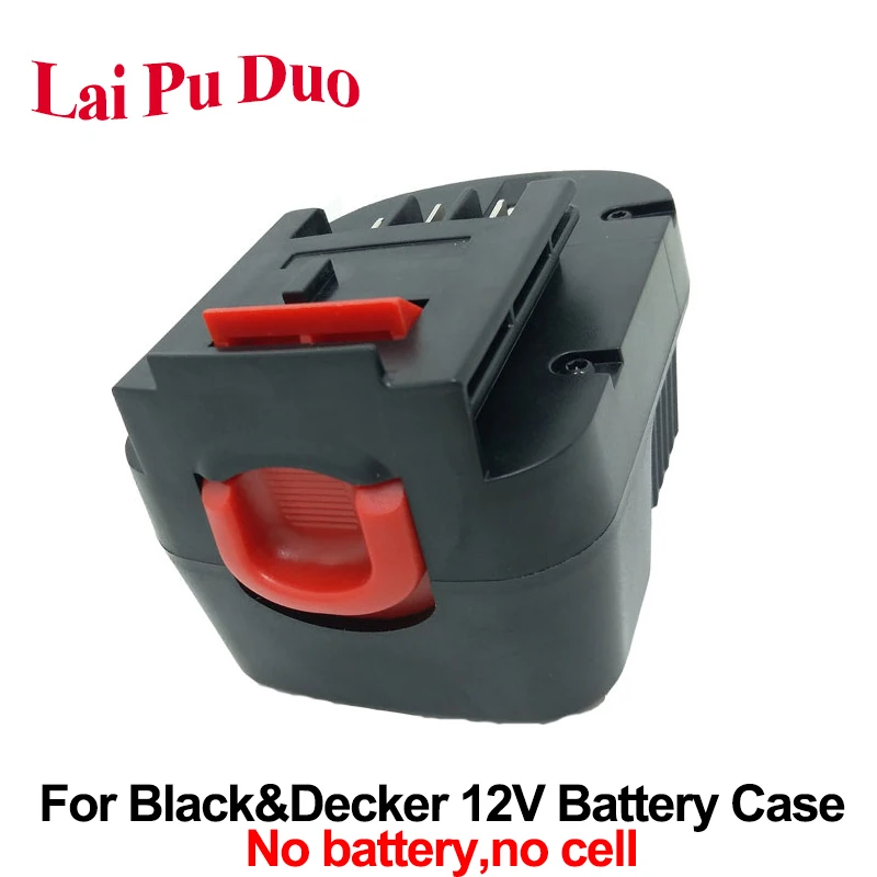 

For Black&Decker 12V Ni-CD Plastic Case (No battery No cells) Power Tool Battery FSB12 BD1204L BPT1047 B-8315 Shell Cover