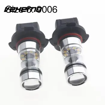 

Vehemo New Arrival 2x Car Auto 9006 HB4 100W 2835 LED Fog Headlight Foglight 6000K True White Light Lamp Bulbs