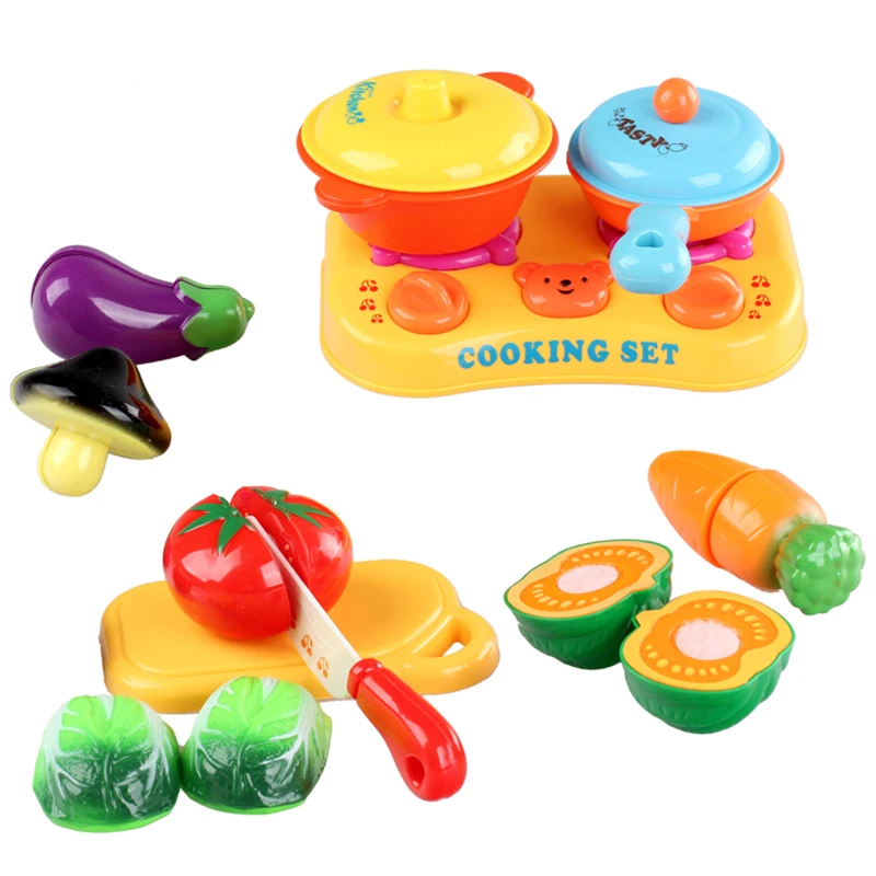 Family Toy Kitchen Toys Simulation Vegetables Had Family Children's Toys Classic Pretend Play