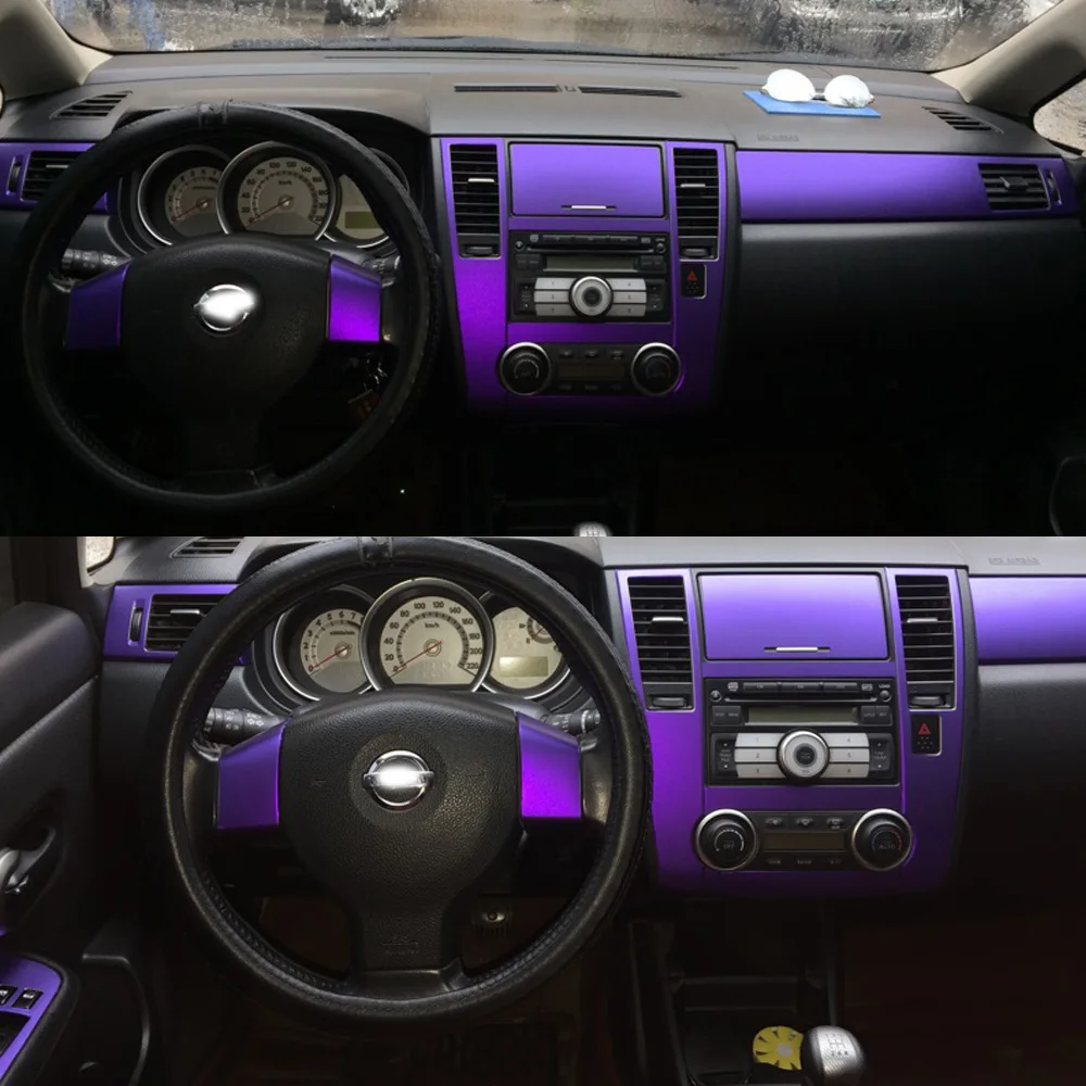 Для Nissan Tiida 2005 2010 внутренняя панель Центрального управления Ручка двери 3D/5D