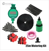 MUCIAKIE 50M 40M 30M to 5M Garden Watering Adjustable Drippers Water System for Bonsai Plants Garden Water Drip Kits Micro Drop