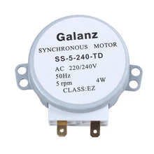 CW / CCW 4 W 5 rpm, microwave oven turntable motor synchronous AC 220 V / 240 V