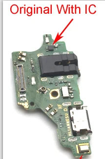 Micro usb док-станция для коннектор; pcb; плата для huawei P20 Lite зарядка через usb Порты и разъёмы кабельная плата со шлейфом для Запчасти для авто - Цвет: Original