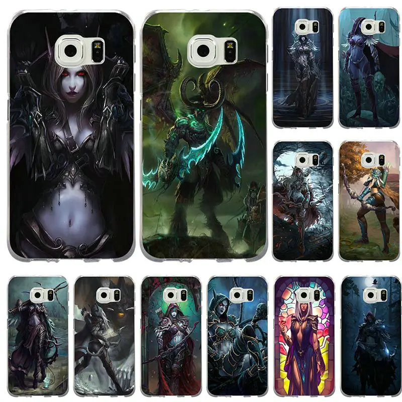 

Soft Cases for Samsung Galaxy Note 3 4 5 8 S3 S4 S5 Mini S6 S7 S8 S9 Edge Plus On5 On7 World of Warcrafts Sylvanas Windrunner