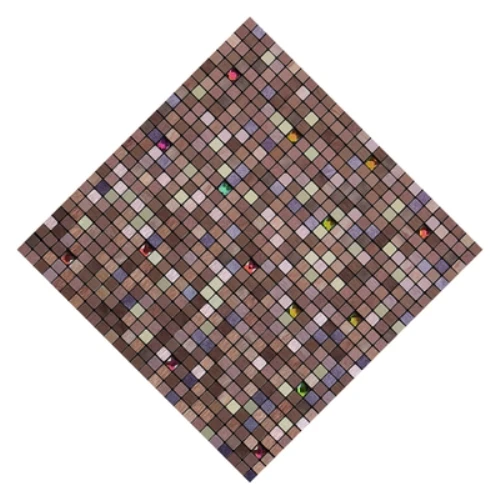 RAYUAN 4 шт металлическая 3D мозаичная Настенная Наклейка алюминиевая композитная настенная панель кухня теплостойкая доска настенная плитка домашний магазин Декор - Цвет: 616