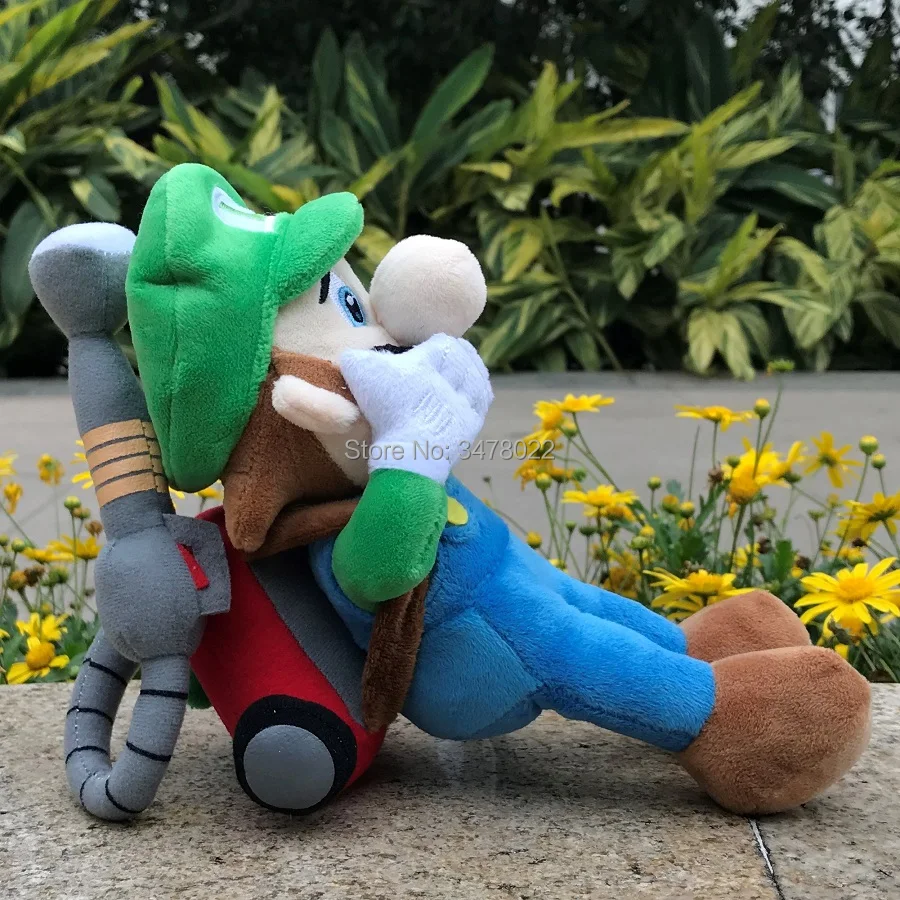 Luigi's Mansion 2 Супер Марио Bros плюшевая игрушка Luigi милое мягкое животное кукла