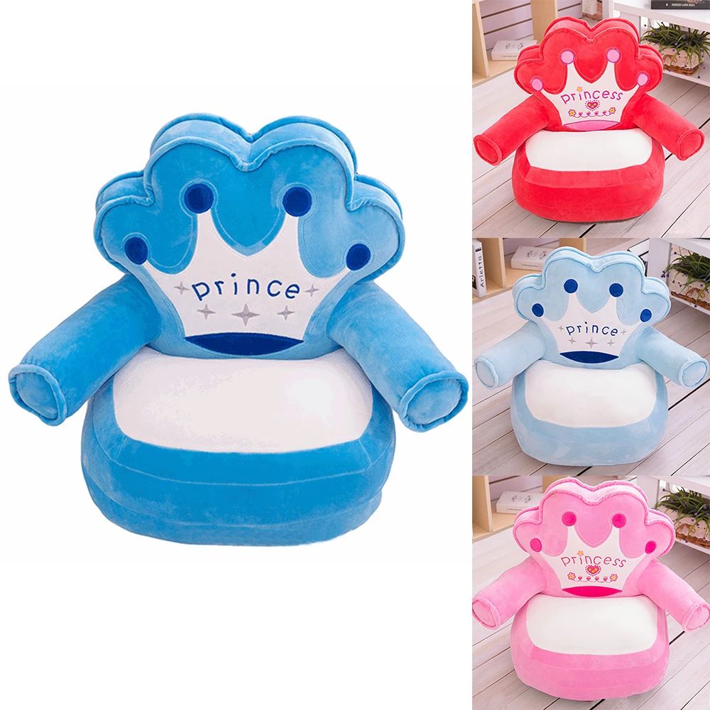 Baby Puff Seat Cushion Only Cover NO Filling Soft Baby Cheap Sofa Cover