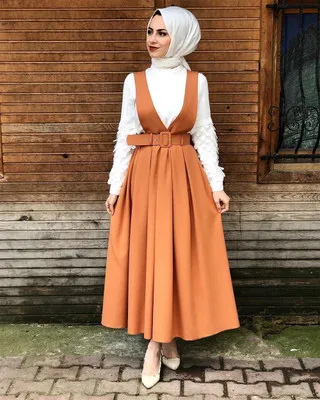 Мусульманская длинная юбка макси для женщин в Дубае Модный комбинезон с поясом