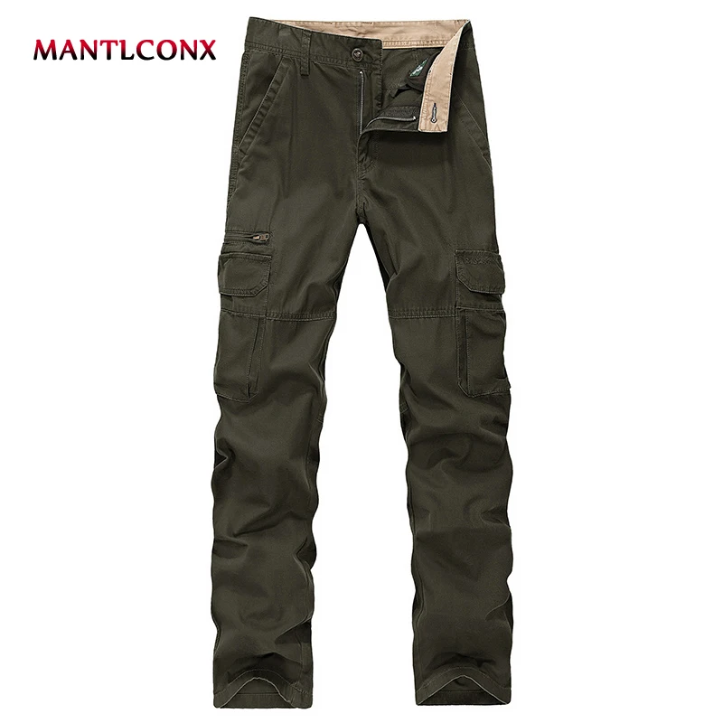 MANTLCONX 2019 Army Military Pants Cotton Many Pockets Pants Man Casual Trousers Plus Size 40 42 44 Brands Men Trousers Spring MANTLCONX 2019 Army Military Pants Cotton Many Pockets Pants Man Casual Trousers Plus Size 40 42 44 Brands Men Trousers Spring