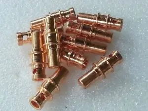 

A81 Electrode PR0109 Nozzle PD0105-10 1.0mm 50pcs Each After Market Plasma Torch Consumables