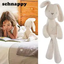 Christmas Gift Registered Mail Hot Sale Cute Baby Kids Animal Rabbit Sleeping Comfort Doll Plush Toy