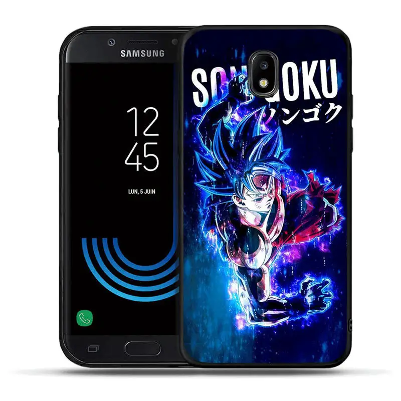 Dragon Ball Z Super DBZ Goku Модный чехол для samsung Galaxy J3 J5 J7 J2 Prime G530 J6 чехол для телефона мягкий чехол из ТПУ