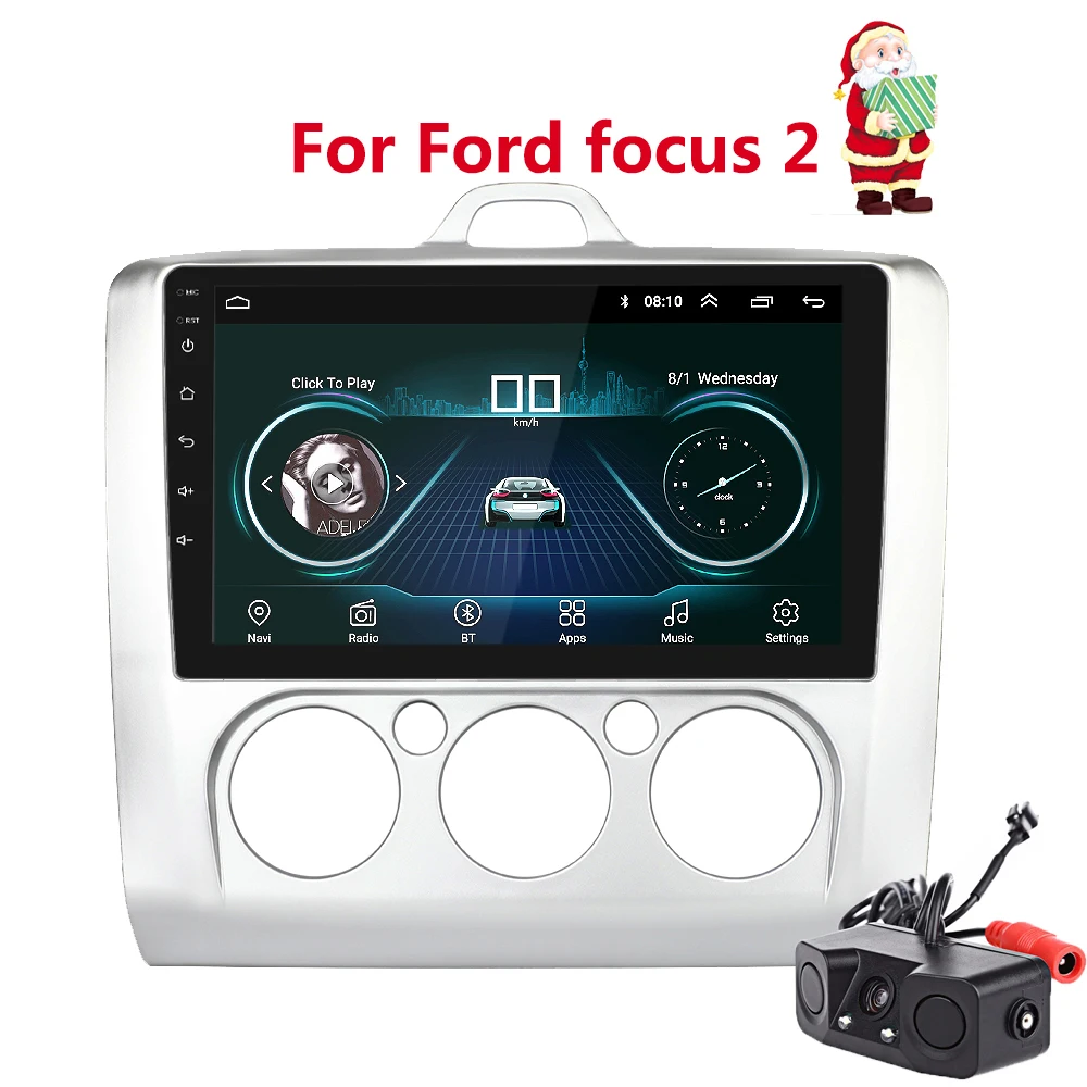 

9 inch 2din Android 8.1 Car Radio for 2005-2011 Ford Focus Autoradio GPS Navigation Bluetooth Stereo Multimedia player Autoradio
