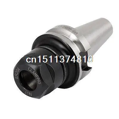 

BT30 ER20-60L Collet Chuck CNC Milling Lathe Tool Holder Silver Tone