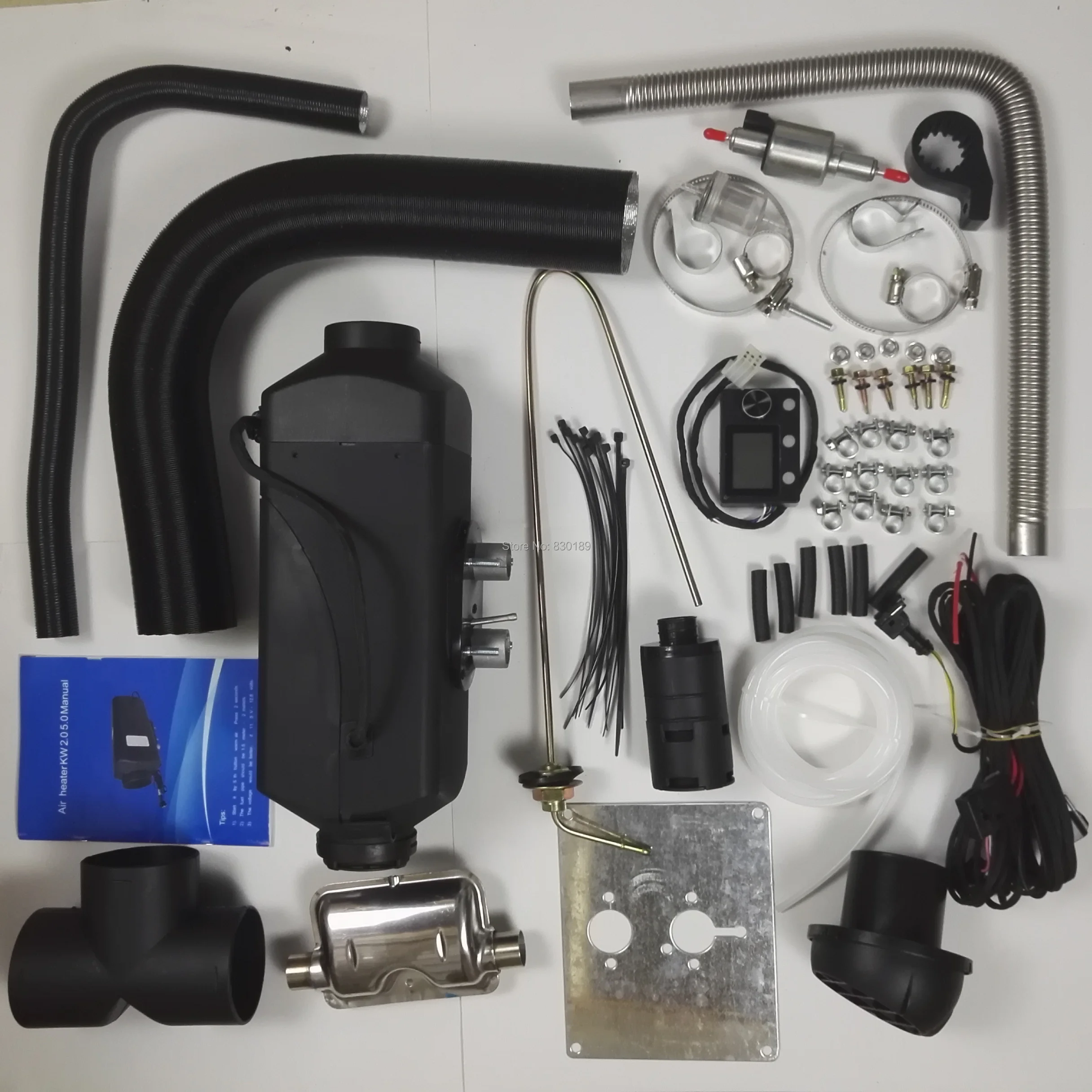 Riscaldatore Di Parcheggio Ad Aria 2 Kw 12V 24V Per Camion Diesel Barca Van Rv Camper Camper- Snugger, Riscaldatore Diesel Webasto Air Top 2000 W