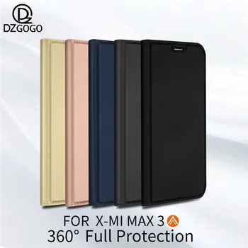 

For Funda Xiaomi Mi Max 3 Case Cover Luxury Flip Matte Leather case Fashion Wallet Phone Cover For Coque Xiaomi Mi Max 3 case