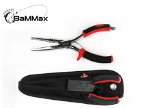 Fishing Pliers 18cm Stainless Steel Scissors Fishing Hooks Remover Fishing Line Cutter Lead Sheath Cutter Carbon Steel  Tool