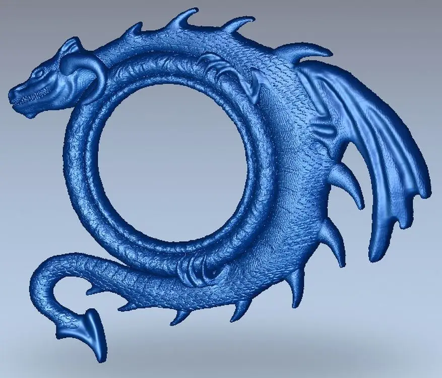 3d модель рельеф drago для ЧПУ в формате STL | Инструменты