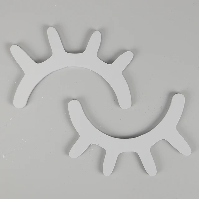 1 Pair Nordic Style Cute Wooden 3D Eyelash Wall Sticker Decor Children Kids Baby