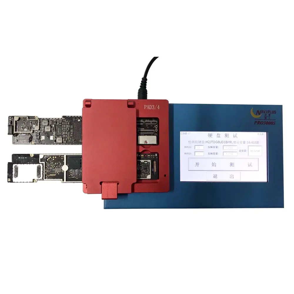 ZXWDGES 2 In1IPad 3 4 гнездо не нужно удалять Nand Modul для PRO3000S Programmer 32bit и 64bit 2in 1|Детали