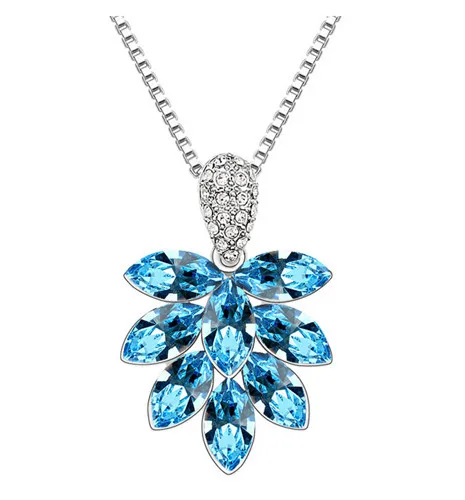 

Austria Crystal Necklace wish tree crystal fashion jewelry gift love women accessories Free drop shipping New Arrival Wholesales