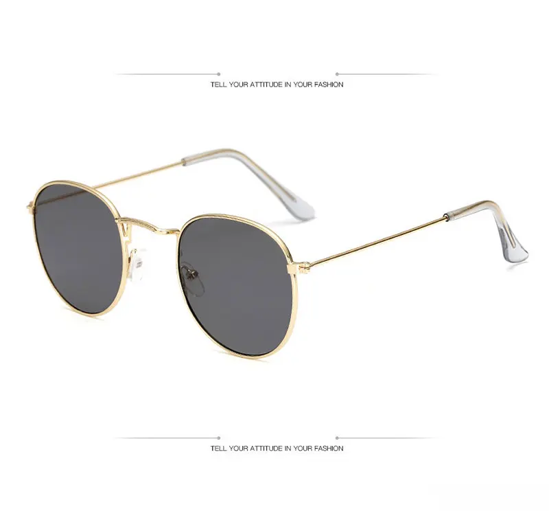 LeonLion, винтажные Круглые Солнцезащитные очки для женщин, Классические винтажные очки для мужчин, зеркальные очки для покупок, UV400