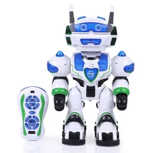 Интеллигентая(ый) Пульт дистанционного управления Управление робот с несколькими светодиодный освещение диалога раннего образования пошаговая инструкция для настройки дистанционного управления Управление робот подарок для детей