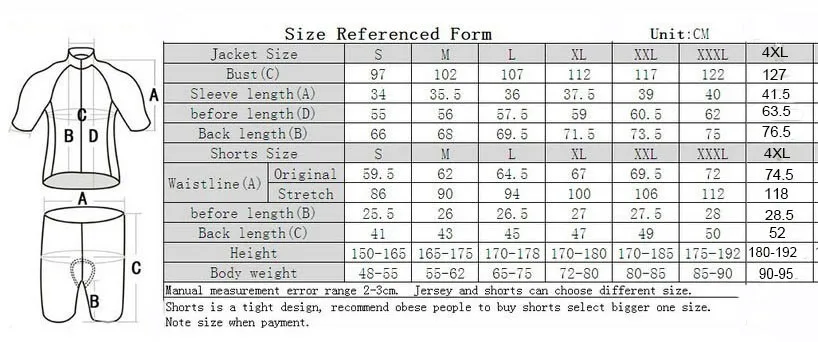 men size FOR 4XL