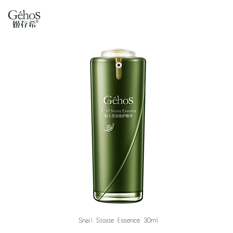 

GEHOS Snail Stoste Repairing Facial Essence 30ml Skin Care Deep Moisturizing Nourishing Oil Control Smooth Brightening Essence