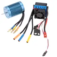 GOOLRC ขายร้อนอลูมิเนียม 3650 4370KV 4 P Brushless Motor และ 45A Brushless Electric Speed Controller ESC สำหรับ 1/10 RC off - Road รถ