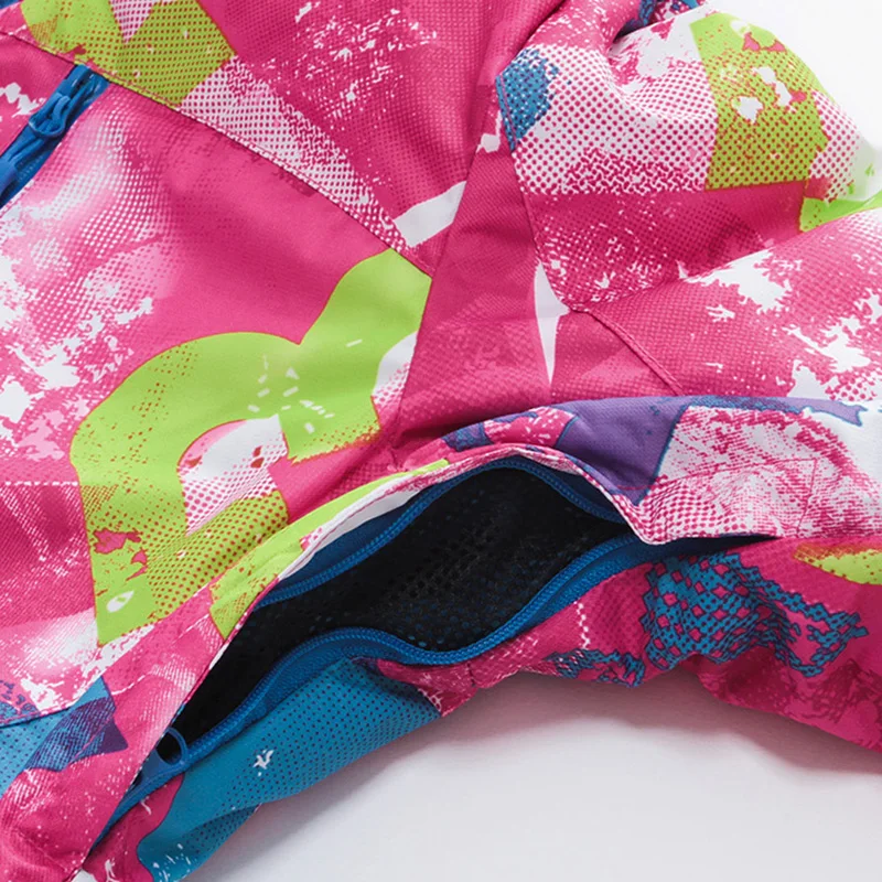 دروبشيبينغ تزلج دعوى النساء الشتاء رشاقته ملابس التزلج للماء Moutian على الجليد مجموعة حزام السراويل الثلوج جاكيت وسروال الإناث