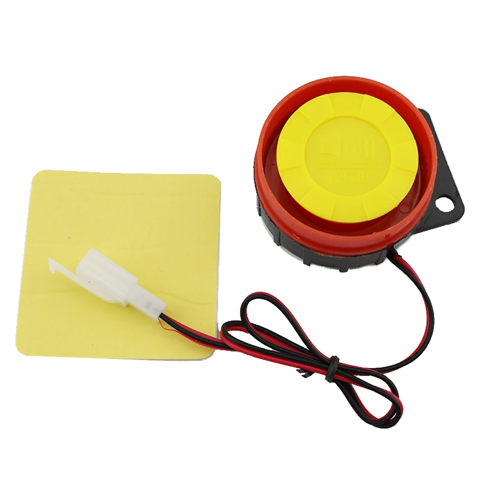 Motorcycle Alarm Accessories 36v 48v 60v 72v Electric Bike Motorcycle Alarm Security System Two 2 Way Vibration Alarm Theft Protection Remote Start