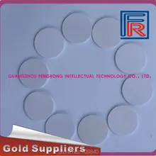 Диаметр 30 мм рчид жетон ПВХ с S50 чип, HF ISO14443A близость RFID тег 100 шт./лот