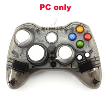 10pcs a lot PC USB Wired Game Controller LED Light Vibration Joystick Not compatible for xbox360 Gamepad Joypad Computer