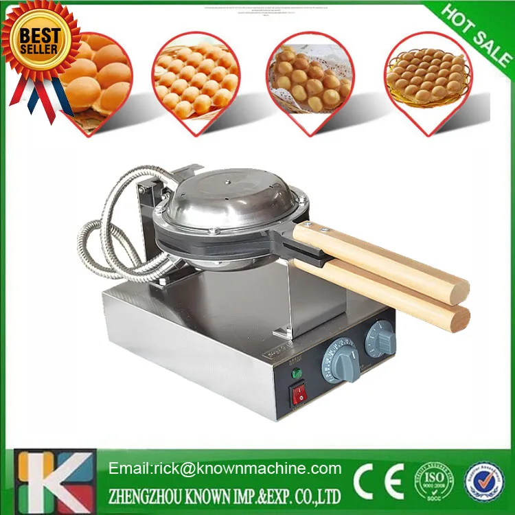 

5% discount forElectric egg bubble waffle maker machine eggettes puff cake iron maker machine bubble egg cake oven