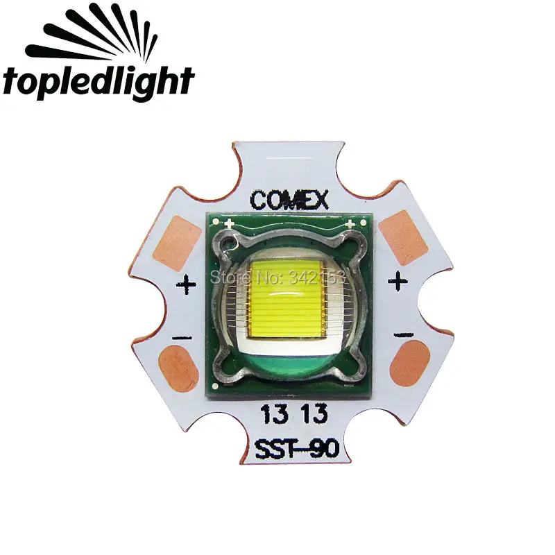 

SST90 SST-90 Cold White 7000K - 8000K 3.2-3.4V 5-7A High Power LED Emitter Lamp Light For Replace Luminus Led Bulb Lamp Light