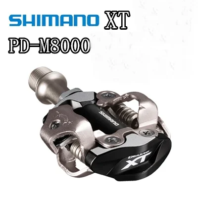 

Shimano DEORE XT PD M8000 Self-Locking SPD Pedals MTB Components Using for Bicycle Racing Mountain Bike Parts