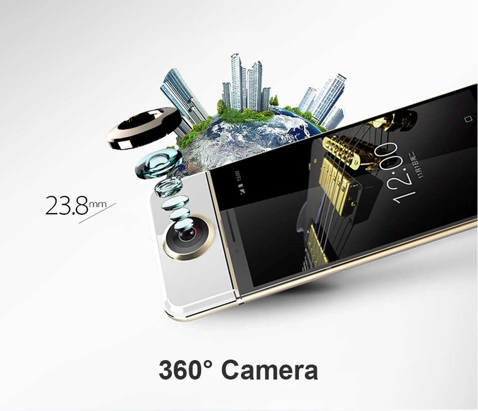 PROTRULY D7 VR мобильный телефон AMOLED 360 градусов полный размер смартфон ВР Android 6,0 Helio X20 Дека Core 3g + 32G 26MP телефон