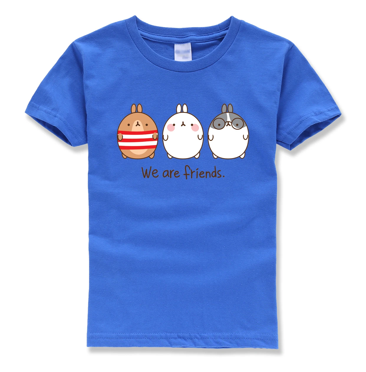 Футболки с рисунками из мультфильмов с надписями «we are friends» г. Новая модная брендовая одежда Одежда для мальчиков детская футболка