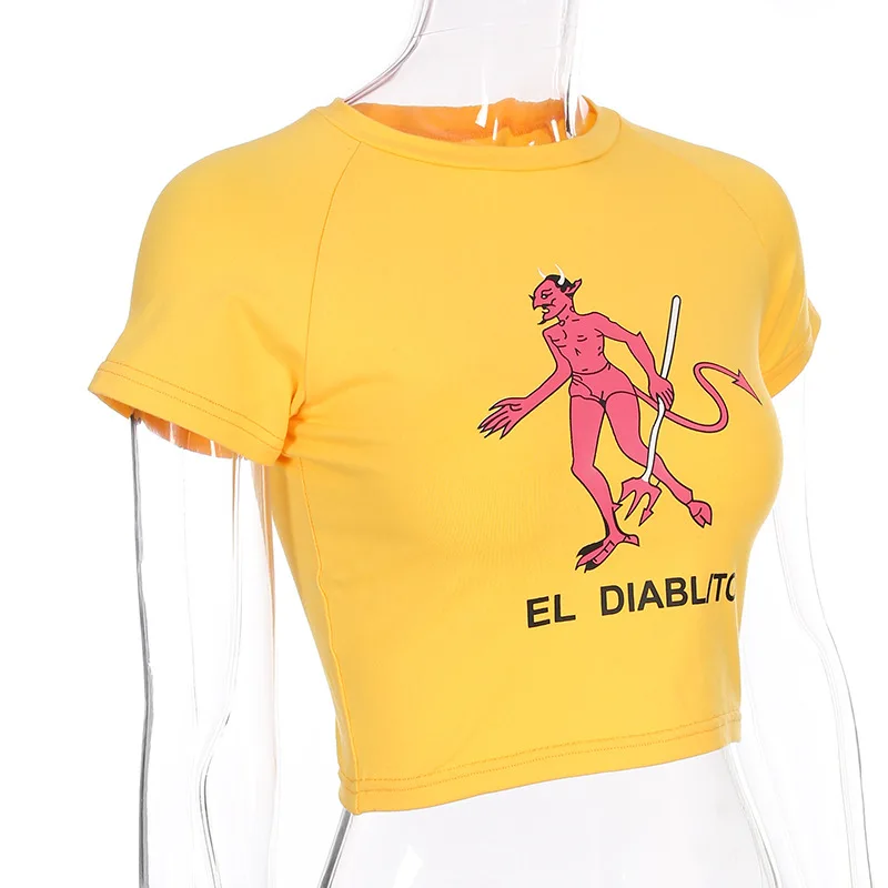 el diablito crop top