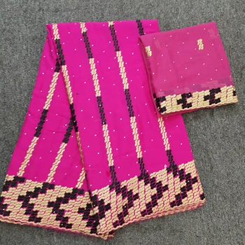 

Hot-selling Swiss Voile lace fabric 2019 high quality stone African lace fabric 100% Pure Cotton wedding dress free shipping